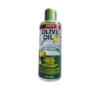 ORS Olive Oil Polisseuse de cheveux 177 ml - Enrichi en huile d'olive méditerranéenne, noix de coco & abyssinienne pour brillance et anti-frisottis - Hydrate et protège des chaleurs