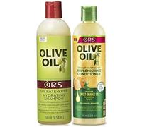 ORS Shampoing à l'huile d'olive sans sulfate et après shampooing