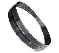 Orta Flexback Lame de scie à ruban, en acier au carbone, compatible avec les scies à ruban courantes, bois tendre/dur, plastique, métal non ferreux, coupes courbes et droites, 1420 x 6 x 0,36 mm, 6
