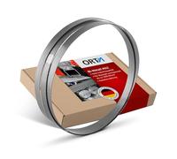 ORTA Lames de scie à ruban, mobiles, pour scierie mobile, de 2 760 mm à 4 260 mm, pour couper des bois tendres et durs, pas de 22 mm de denture (trempée, 2 760 x 40 x 1,10 mm)