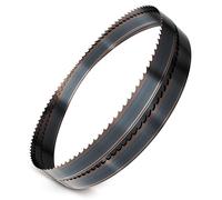 Orta Lot de 3 lames de scie à ruban Flexback - 1425 x 10 x 0,50 x 6 dents par pouce - Convient pour bois souple et dur - Lames de scie à ruban pour Güde GBS 200 Rexon BS10/BS10R