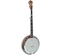 ORTEGA Banjo Série Falcon 5 cordes avec housse luxe - Noyer Naturel (OBJ550W-SNT)