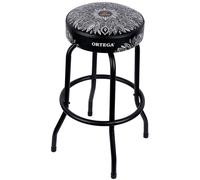 Ortega Bar Stool 30" White Kaleidoscope