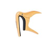 Ortega Guitars Capodastre - Plat - Pour Ukulélé, Banjo, Mandoline - Alliage d’Aluminium, Marron Clair (OCAPOUKE-MAD)