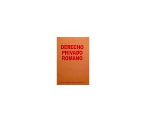 Ortega Carrillo De Albornoz, A: Derecho Privado Romano