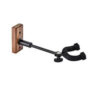Ortega Guitars Accessoires Support pour Guitare - Support Mural Orientable pour Guitare - Bois, Marron Clair (OGHAD-1CW)