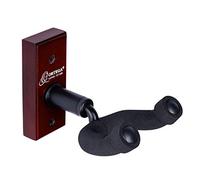 Ortega Guitars Accessoires Support pour Guitare - Support Mural pour Guitare - Bois, Rouge Foncé (OGH-1WR)