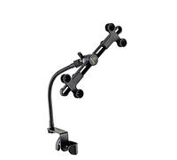 Ortega Guitars Accessoires Support pour Tablette - Support pour Tablette Jusqu’à 13 pouces - Bras pivotant - Filetage 5/8 (OTBH-DLX)
