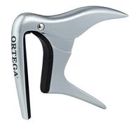 Ortega Guitars Capodastre - Courbé - Pour Guitare - Alliage d’Aluminium, Chromé (OCAPOCV-CR)