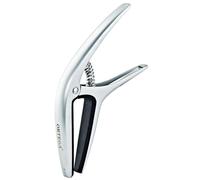 Ortega Guitars Capodastre - Plat et Courbé - Pour Guitare - Alliage d’Aluminium, Chromé (TWCAPO-CR)