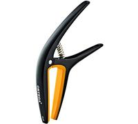 Ortega Guitars Capodastre - Plat et Courbé - Pour Guitare - Alliage d’Aluminium, Noir (TWCAPO-SBK)