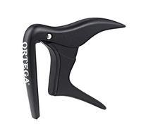 Ortega Guitars Capodastre - Plat - Pour Guitare - Alliage d’Aluminium, Noir (OCAPO-SBK)