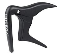 Ortega Guitars Capodastre - Plat - Pour Guitare - Alliage d’Aluminium, Noir (OCAPO-SBK)