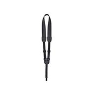 Ortega Guitars courroie rosace pour ukulélé - Réglable - Série Nylon Straps Hook - Nylon, Noir (OUSHK-BK)