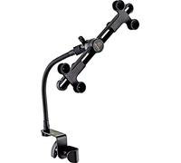 Ortega Guitars Deluxe Tablet Holder - Gooseneck Mount - Guitarist and Musician Gift, Black (OBTH-DLX)