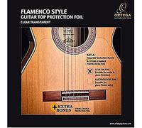 Ortega Guitars Film Autocollant pour Table - Film de Protection pour Guitare Acoustique Finition Satinée ou Brillante, Installation Permanente - Film, Transparent (OPG-FLAM1)