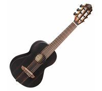Ortega Guitars Guitare de Voyage - Mini Travel Series - Ébène, Naturel (RGL5EB)