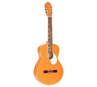 Ortega Guitars Guitare taille entière - Série Gaucho - Corps Parlor - housse incluse - corps Agathis/orange (RGA-ORG)