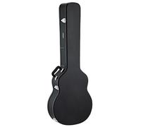 Ortega Guitars Hardcase Economy pour Basse - Etui pour Basse Acoustique - Hauteur 127 cm - Vinyle, Noir (OABCSTD)
