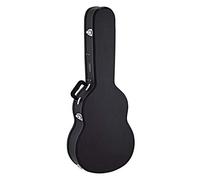 Ortega Guitars Hardcase Economy pour Guitare - Etui pour Guitare Acoustique Dreadnought - Hauteur 107.5 cm - Vinyle, Noir (OACCSTD-DN)