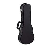 Ortega Guitars Hardcase Economy pour Ukulélé - Etui pour Ukulélé Concert - Hauteur 66.5 cm - Vinyle, Noir (OUCSTD-CC)