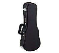 Ortega Guitars Hardcase Economy pour Ukulélé - Etui pour Ukulélé Soprano - Hauteur 55 cm - Vinyle, Noir (OUCSTD-SO)