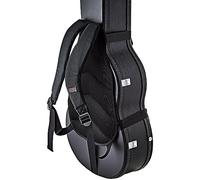 Ortega Guitars Harnais dorsal rembourré - Deluxe - convient aux étuis rigides avec forme - Noir (OBPS-DLX)