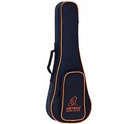 Ortega Guitars Housse Economy Series - Housse pour Ukulélé Concert - Hauteur 62 cm - Avec Bretelles - Nylon, Noir (OUBSTD-PINE)