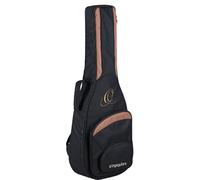 Ortega Guitars Housse Pro Series - Housse Guitare Classique 1/4 - Hauteur 76,84 cm - Largeur 28,25 cm - Sangle de Maintien de Manche Renforcée - Bretelles - Nylon, Noir (ONB14)