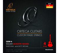 Ortega Guitars ODW-4 Cordes pour basse acoustique Ortega D-Walker Short Scale Basses