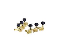 Ortega Guitars Ortex OTMEG33-GO Jeu de mécaniques pour guitare électrique 3 + 3 Doré