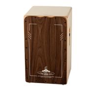 Ortega Guitars Performer Series Cajon - Caisse Claire Grand Format pour Gaucher avec Micro - Surface de Frappe Noyer, Naturel Satiné (OCJPF-3-L)