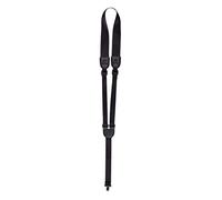 Ortega Guitars Sangle de Rosace pour Guitare - Réglable - pour Guitare Acoustique - Nylon Straps Hook Series - Nylon, Noir (OGSHK-BK)