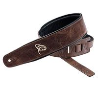 Ortega Guitars courroie réglable pour guitare - Guitare acoustique / Basse, Guitare électrique / Basse - Série Classic - Cuir véritable, Vintage Brown (OSCL-4)