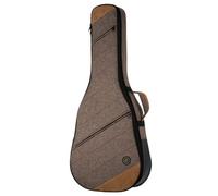 Ortega Guitars Soft Case pour Guitare - Dreadnought - Case pour Guitare Acoustique Gaucher - Hauteur 107 cm - Largeur 42 cm - Coton/Toile, Brun (OSOCADN-CP-L)