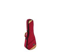 Ortega Guitars Soft Case pour Ukulélé - Case pour Ukulélé Ténor - Hauteur 67,5 cm - Largeur 23 cm - Coton / Toile, Rouge (OSOCAUK-TE-BX)