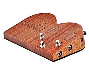 Ortega Guitars Stompbox numérique - Pédale d'effet numérique et Looper - 16 sons de batterie et de percussions - Alimentation fournie - Bois d'acajou, Naturel (QUANTUMloop)