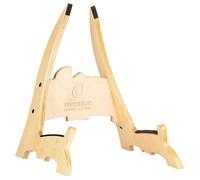 Ortega Guitars Support en bois pour guitare - pour Guitare acoustique et électrique, Basse acoustique et électrique - Bouleau, Naturel Brillant (OWGS-2)