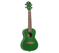 Ortega Guitars Ukulélé Concert Acoustique - Série Earth - Okoumé, Vert Foncé (RUFOREST)