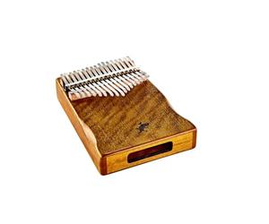 Ortega Kalimba Pouce Piano acoustique - Série Lizard - 17 Touches - Méditation, LoFi - Etui Deluxe, Sacoche, Marteau d'accordage, Chiffon en microfibre (OKB3)