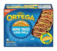 Ortega Lot de 6 mini coquilles pour tacos 126 g