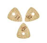 ORTEGA Médiators feutre pour instruments cordes nylon & ukulélés - 3 mm soft/pack 4 pièces (OGP-F-S3)