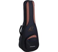 Ortega Guitars Housse Pro Series - Housse Mini Guitare de Voyage - Hauteur 80 cm - Largeur 30 cm - Sangle de Maintien de Manche Renforcée - Bretelles - Nylon, Noir (ONB-GTL)
