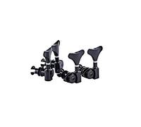 Ortega OTMUB-GB Jeu de mécaniques pour ukulélé basse Noir brillant