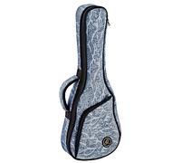 Ortega OUB-CC-BLJ Housse pour ukulélé de concert Aspect denim Bleu