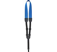 Ortega Guitars courroie rosace pour ukulélé - Réglable - Série Nylon Straps Hook - Nylon, Bleu (OUSHK-BL)