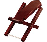 Ortega OWFS-1WR Headstock design Accordeur avec pied en bois Bordeaux