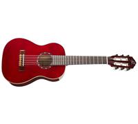 Ortega Guitars Guitare Classique 1/4 - Family Series - Housse Incluse - Épicéa / Acajou, Rouge (R121-1/4WR)