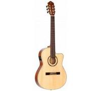 Ortéga RCE138-T4 - Guitare électro-classique épicéa massif - Naturel brillant (+housse)