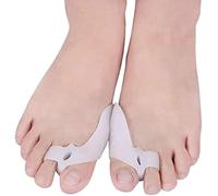 Orteil pour Les lisseurs des Orteils, pour Les Doigts de Pied de Gel de Silicone pour Protecteur à Deux Trous Orteil pour Le Pouce du séparateur pour soutille de séparateur de Protecteur valgus